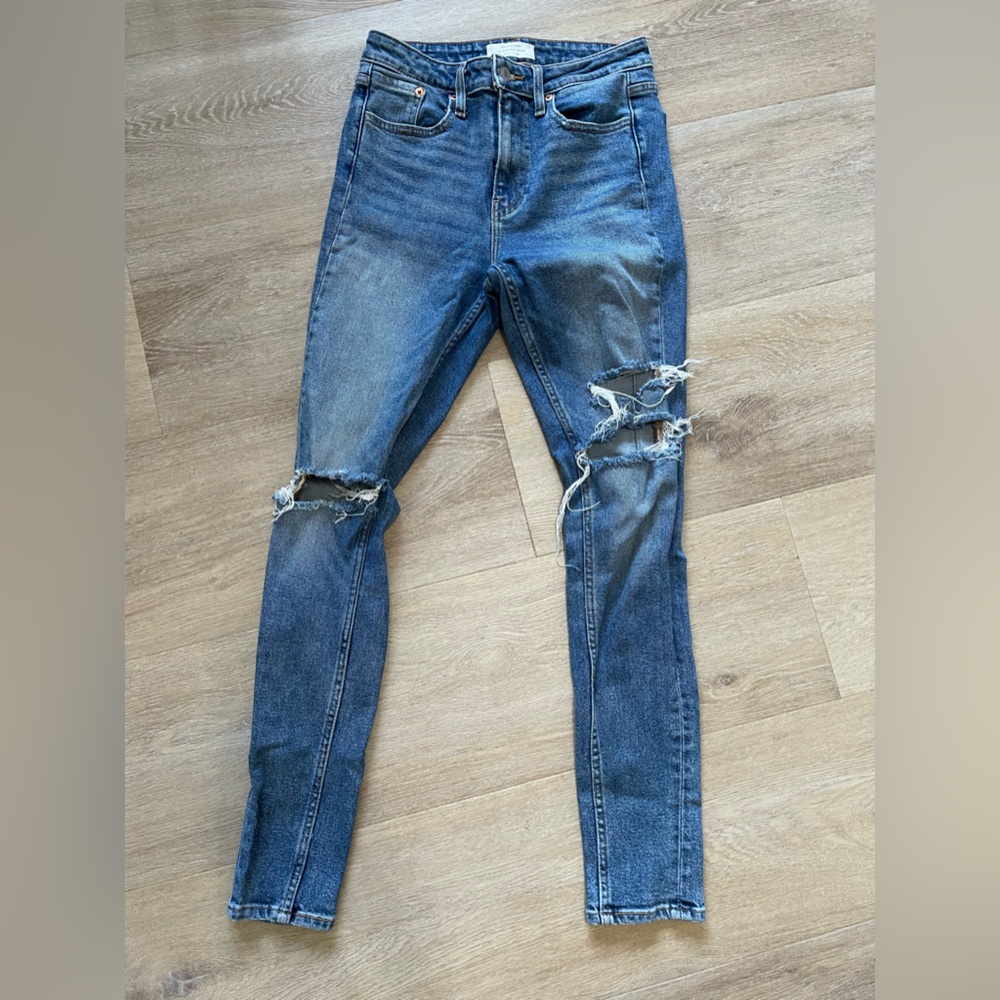 Levi’s Altered 721 high rise skinny jean